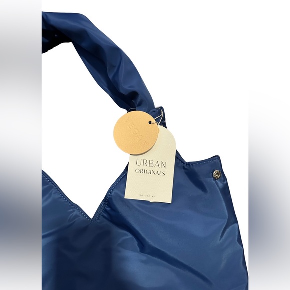 Anthropologie Urban Originals Knotted On The Go Bag, Recycled Nylon/Vegan, Blue - Picture 5 of 7